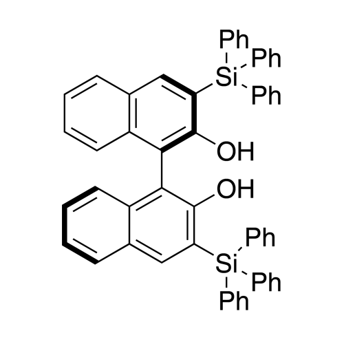 (R)-3,3-双(三苯甲硅烷基)-1,1-联萘酚<br>(R)-3,3’-Bis(triphenylsilyl)-1,1’-bi-2-naphthol 