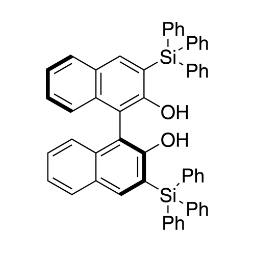 (S)-3,3-双(三苯甲硅烷基)-1,1-联萘酚<br>(S)-3,3’-Bis(triphenylsilyl)-1,1’-bi-2-naphthol