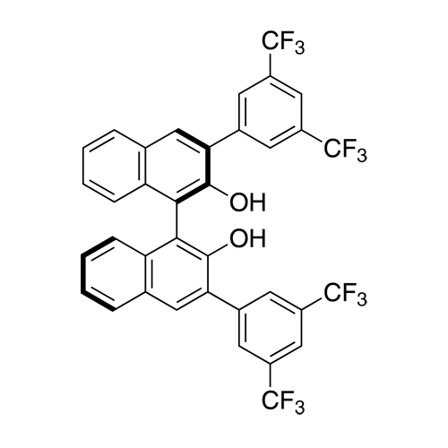 (R)-3,3-双[3,5-双(三氟甲基)苯基]-1,1-联萘酚<br>(R)-3,3-Bis[3,5-bis(trifluoromethyl)phenyl]-1,1-bi-2-naphthol