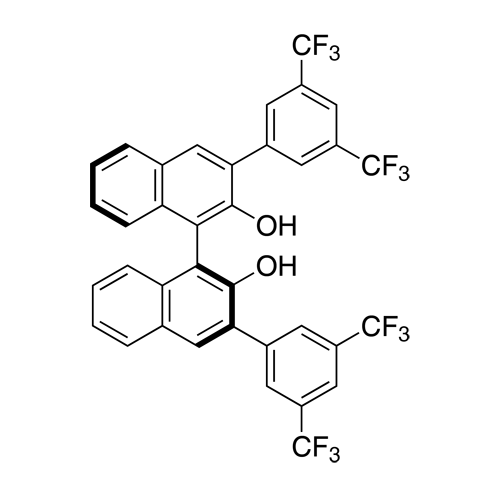 (S)-3,3-双[3,5-双(三氟甲基)苯基]-1,1-联萘酚<br>(S)-3,3-Bis[3,5-bis(trifluoromethyl)phenyl]-1,1-bi-2-naphthol 