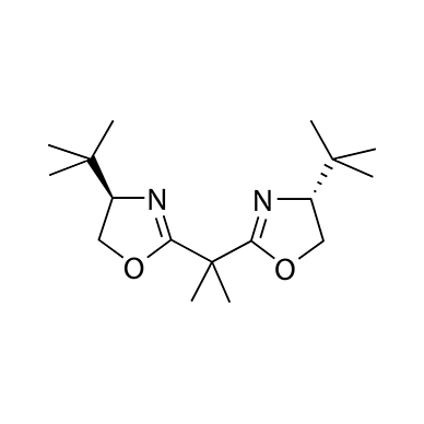(R,R)-2,2-异丙叉双(4-叔丁基-2-噁唑啉)<br>2,2-Bis[(4R)-4-tert-butyl-2-oxazolin-2-yl]propane