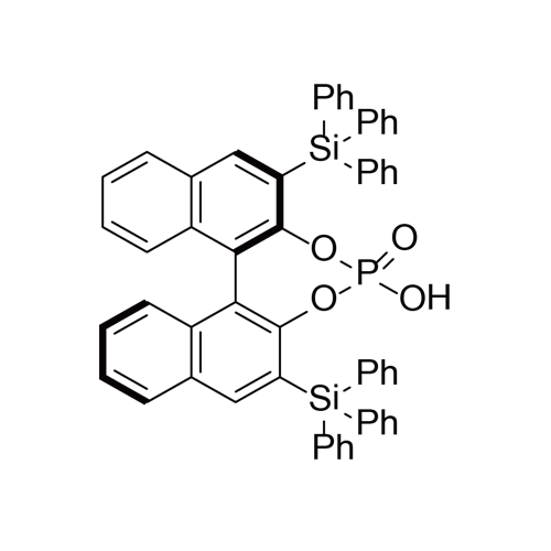 (R)-3,3-双(三苯甲硅烷基)-1,1-联萘-2,2-二酚磷酸酯<br>(R)-3,3-Bis(triphenylsilyl)-1,1-binaphthyl-2,2-diyl  hydrogenphosphate 