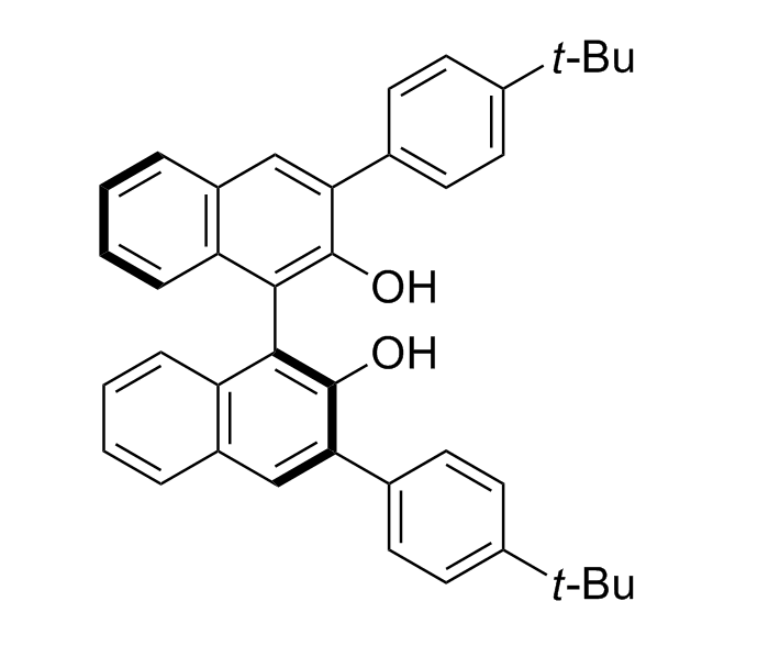 (S)-3,3-双(4-叔丁基苯基)-1,1-联萘酚<br>(S)-3,3-Bis(4-tert-butylphenyl)-1,1-bi-2-naphthol 