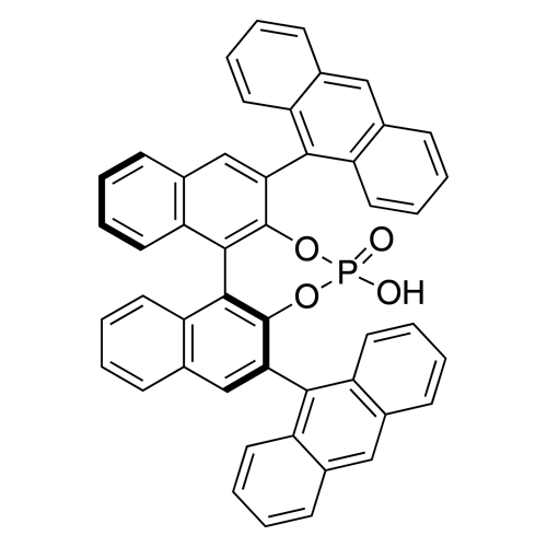 (S)-3,3-双(9-蒽基)-1,1-联萘-2,2-二基磷酸氢酯<br> (S)-3,3-Bis(9-anthracenyl)-1,1-binaphthyl-2,2-diyl  hydrogenphosphate