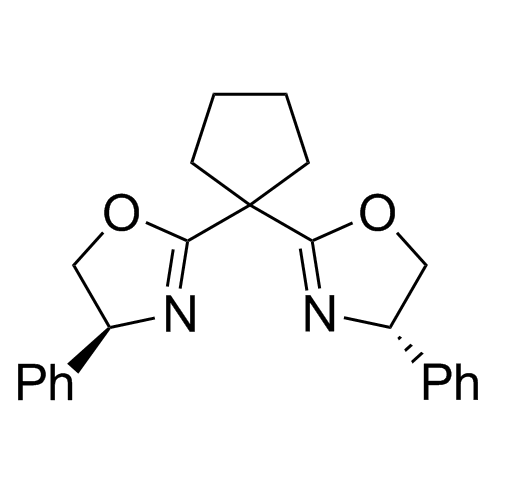 (4S,​4S)​-2,​2-​环亚戊基双[​4,​5-二氢-​4-​苯基噁唑<br>(4S,​4S)​-2,​2-​Cyclopentylidenebis[​4,​5-​dihydro-​4-​phenyloxazole]