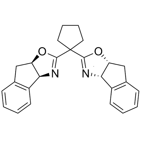 (3aS,​3aS,​8aR,​8aR)​-2,​2-​环亚戊基双[​3a,​8a-二氢-8H-茚并[1,​2-​d]​噁唑<br>(3aS,​3aS,​8aR,​8aR)​-2,​2-​Cyclopentylidenebis[​3a,​8a-​dihydro-8H-indeno[1,​2-​d]​oxazole]