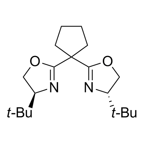 (4S,​4S)​-2,​2-​环戊亚基双[​4-叔丁基-4,​5-​二氢噁唑] <br>(4S,​4S)​-2,​2-Cyclopentylidenebis[​4-​tert-butyl​-​4,​5-​dihydrooxazole]