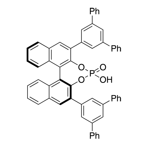 (S)-3,3-双(3,5-二苯基苯基)-1,1-联萘酚膦酸酯<br>(11bS)-4-Hydroxy-2,6-bis([1,1:3,1\-terphenyl]-5-yl)-4-oxide-dinaphtho [2,1-d:1,2-f][1,3,2]dioxaphosphepin