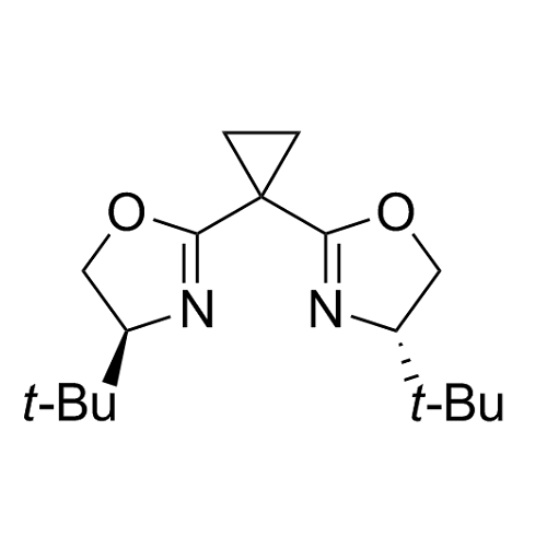 (4S,​4S)​-2,​2-环丙亚基双[​4-​叔丁基-​4,​5-​二氢噁唑]<br>(4S,​4S)​-2,​2-Cyclopropylidenebis[​4-​tert-butyl-​4,​5-​dihydrooxazole]