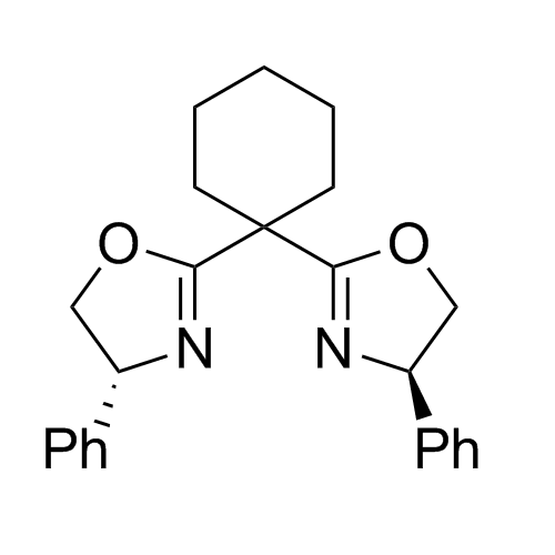 (4R,​4R)​-2,​2-​环己亚基双[4​,​5-​二氢-​4-​苯基噁唑]<br>(4R,​4R)​-2,​2-​Cyclohexylidenebis[4​,​5-​dihydro-​4-​phenyloxazole]