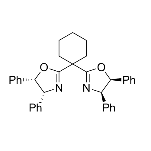 (4R,​4R,​5S,​5S)​-2,​2-​环己亚基双[​4,​5-​双-​4,​5-​二苯基噁唑]<br>(4R,​4R,​5S,​5S)​-2,​2-​Cyclohexylidenebis[​4,​5-​dihydro-​4,​5-​diphenyloxazole]
