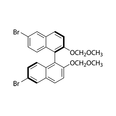 (R)-6,6-二溴-2,2-双(甲氧基甲氧基)-1,1-联萘酚<br>(R)-6,6-Dibromo-2,2-bis(methoxymethoxy)-1,1-binaphthalene 