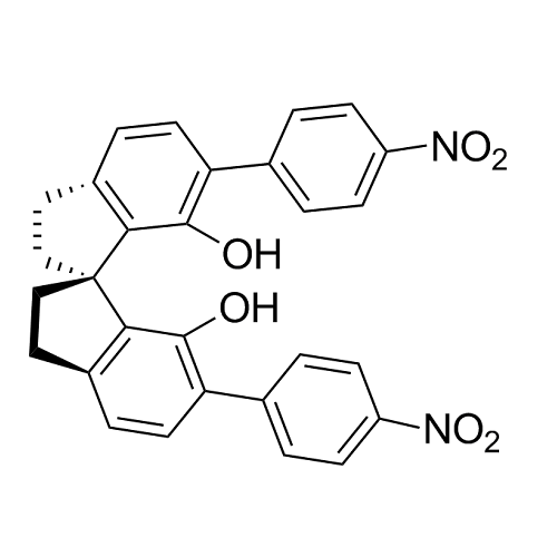 (S)​-2,​2,​3,​3-Tetrahydro-​6,​6-​bis(4-​nitrophenyl)​-1,​1-​spirobi[1H-​indene]​-​7,​7-​diol