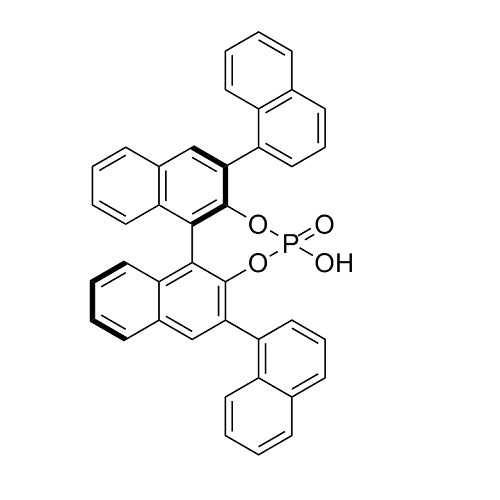 (R)-3,3-双(1-萘基)-1,1-联萘酚膦酸酯<br> (11bR)-4-Hydroxy-2,6-di-1-naphthalenyl-4-oxide-dinaphtho [2,1-d:1,2-f][1,3,2]dioxaphosphepin 