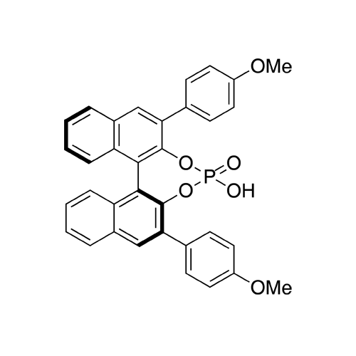 (S)-3,3-双(4-甲氧基苯基)-1,1-联萘酚膦酸酯<br>(11bS)-4-Hydroxy-2,6-bis(4-methoxyphenyl)-4-oxide-dinaphtho[2,1-d:1,2-f][1,3,2]dioxaphosphepin