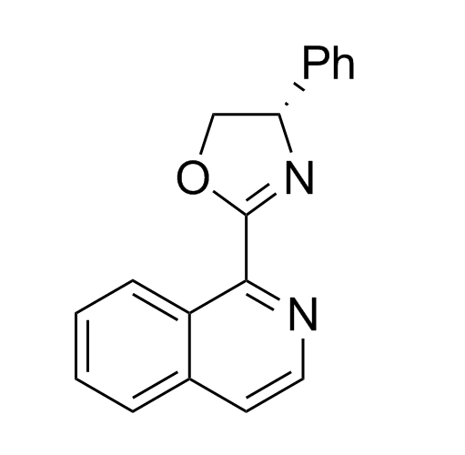 1-​[(4S)​-​4-​Phenyl-​4,​5-​dihydro-​2-​oxazolyl]​isoquinoline 