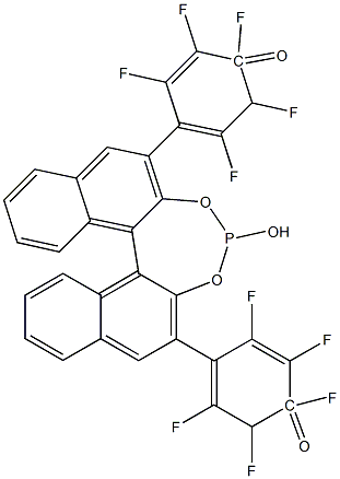 (11bR)-4-Hydroxy-2,6-bis[2,3,4,5,6-pentafluorophenyl]-4-oxide-dinaphtho[2,1-d:1,2-f][1,3,2]dioxaphosphepin